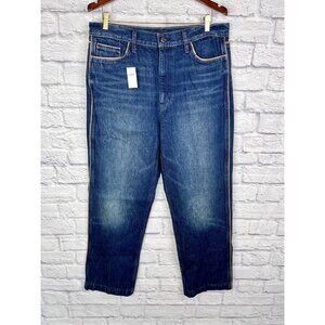 BANANA REPUBLIC Women's The Roper Vintage Straight High-Rise Jeans Size 32